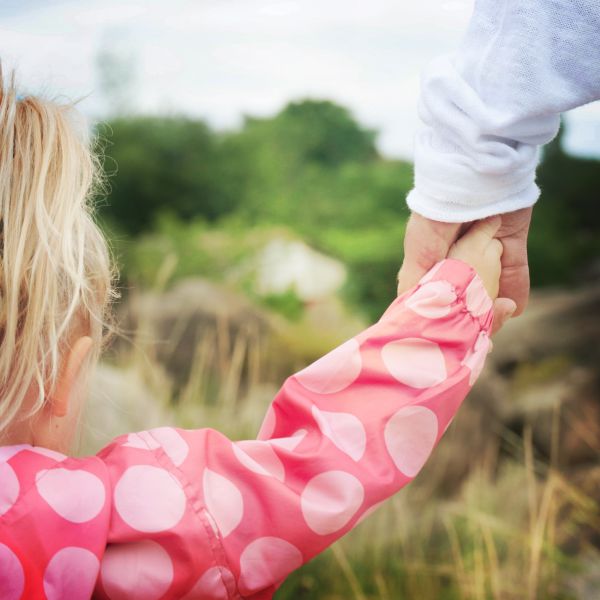 Bambina e papà