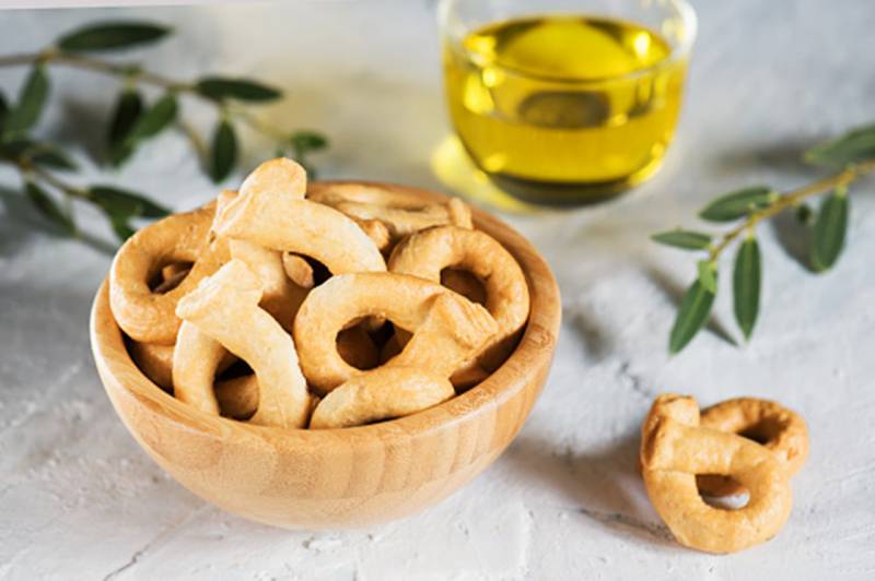 Taralli all'olio extravergine di oliva